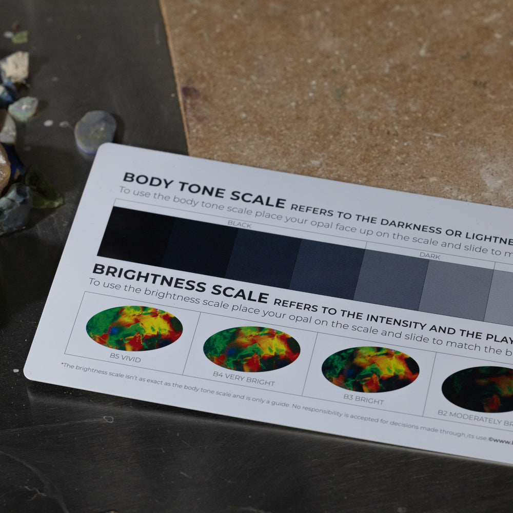 Opal Body Tone and Brightness Scale