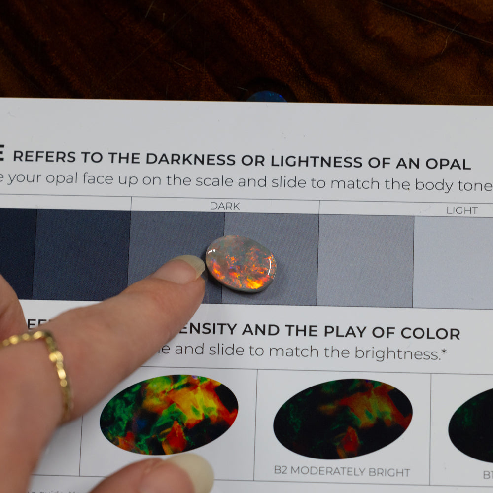 Opal Body Tone and Brightness Scale