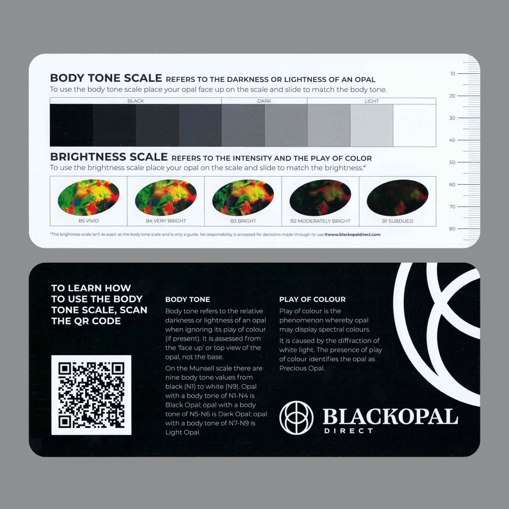Opal Body Tone and Brightness Scale
